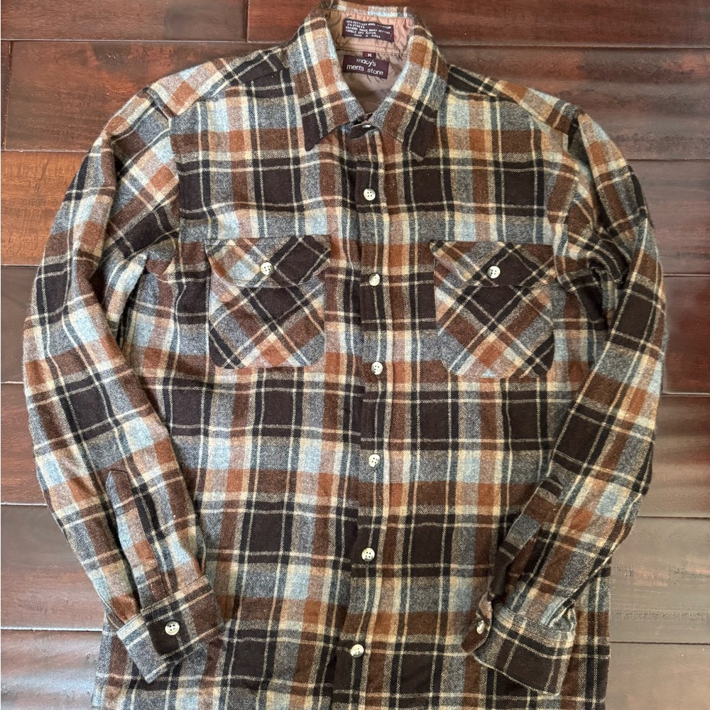 Macy’s Men’s Wool Flannel